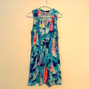 Sleeveless Lilly Pulitzer Dress, size M.